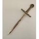 Mini levélnyitó kard Temple, bronz